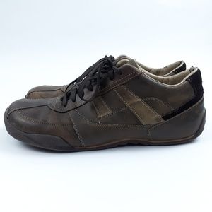 Steve Madden Mens 10.5 Shoes Leather Suede  Casual Comfort Footwear Brown Black